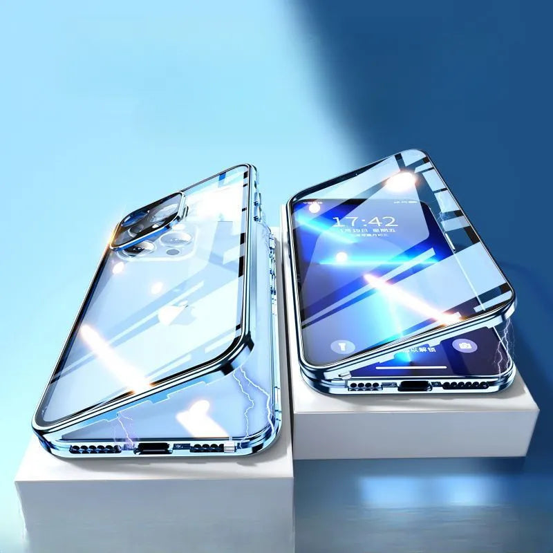 Case Auto Glass 360º (Linha dos iPhones 11 ao 13 pró max)