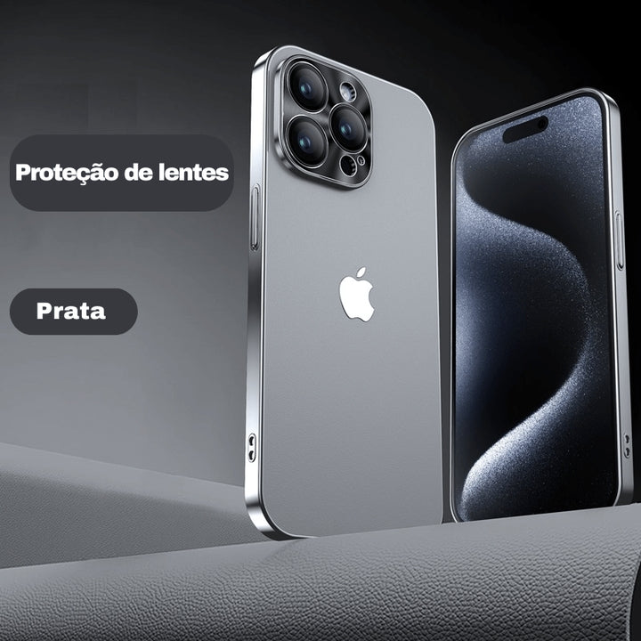 Case Premium em Couro - iPhone