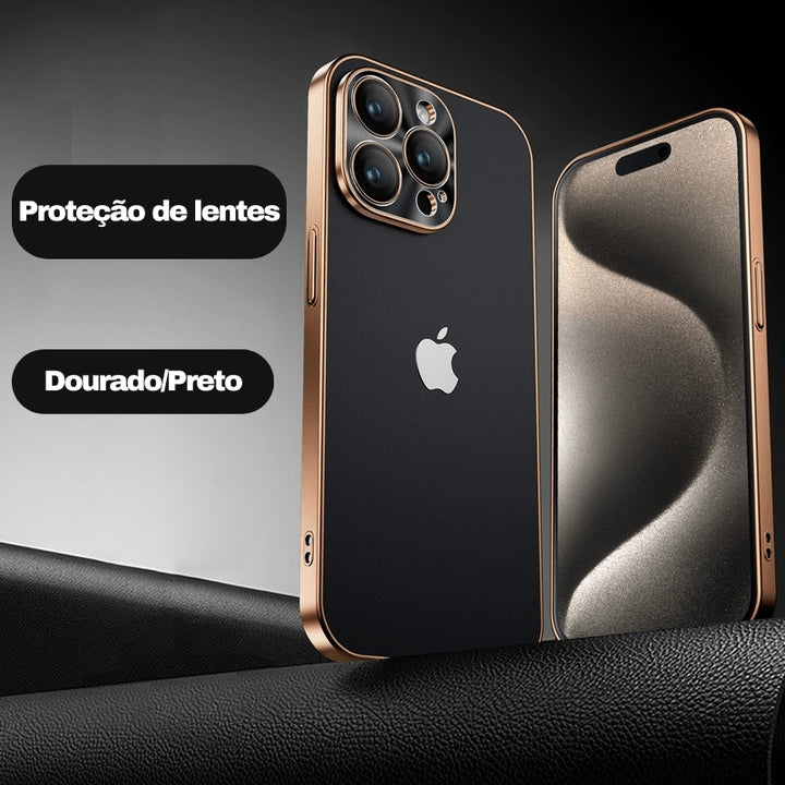 Case Premium em Couro - iPhone