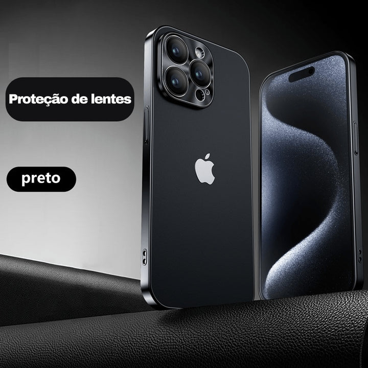 Case Premium em Couro - iPhone