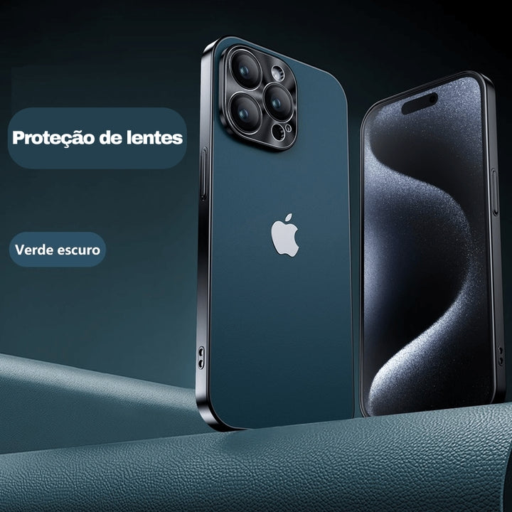 Case Premium em Couro - iPhone