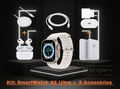 Kit: SmartWatch X8 Ultra + Acessórios Unique