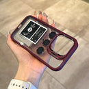 Capa Auto Glass + proteção das lentes - iPhone 11