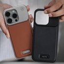 Case Steel com couro