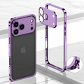Capa Protetora Rígida de Alumínio com Estrutura Metálica - iPhone