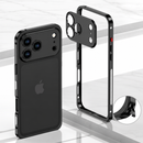 Capa Protetora Rígida de Alumínio com Estrutura Metálica - iPhone
