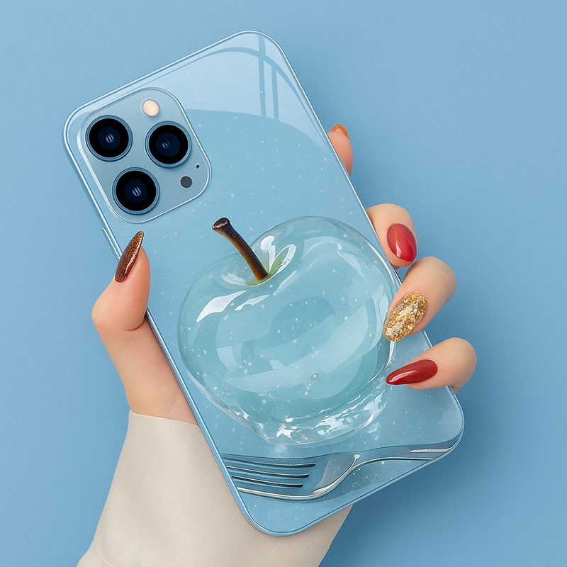 Case Cristal Apple | Luxo