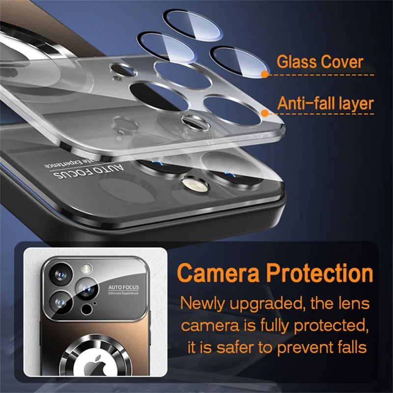 Capa Glass c/ MagSafe - iPhone