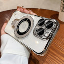 Case Ultrafina 0.3mm | Com proteção nas lentes e Anel para Suporte e MagSafe