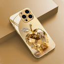 Case Espelhada Ouro Cristalizada - iPhone