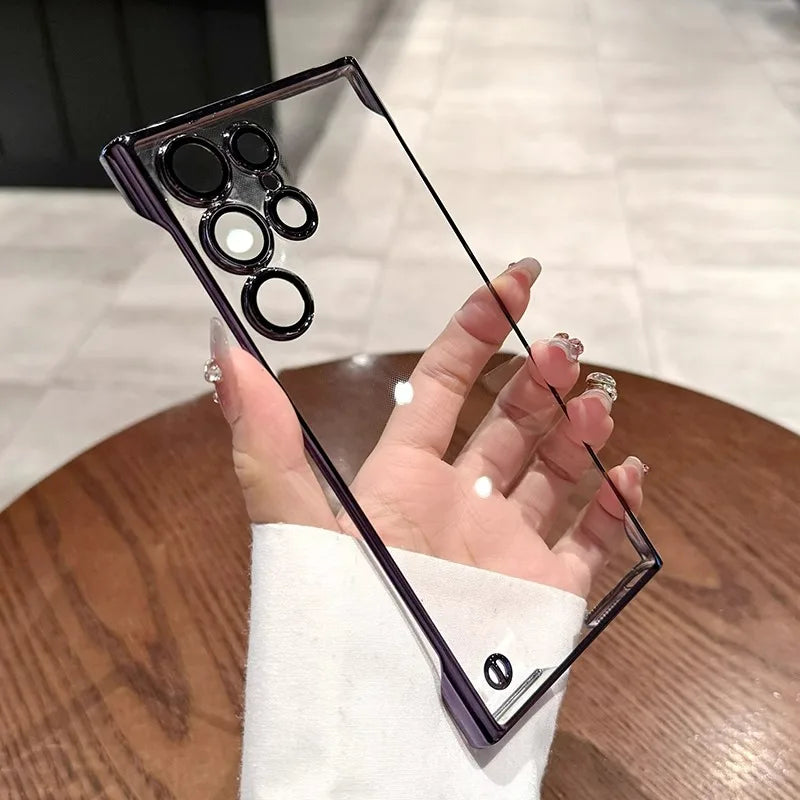 Case Ultrafina 0.02 mm | Com proteção nas lentes