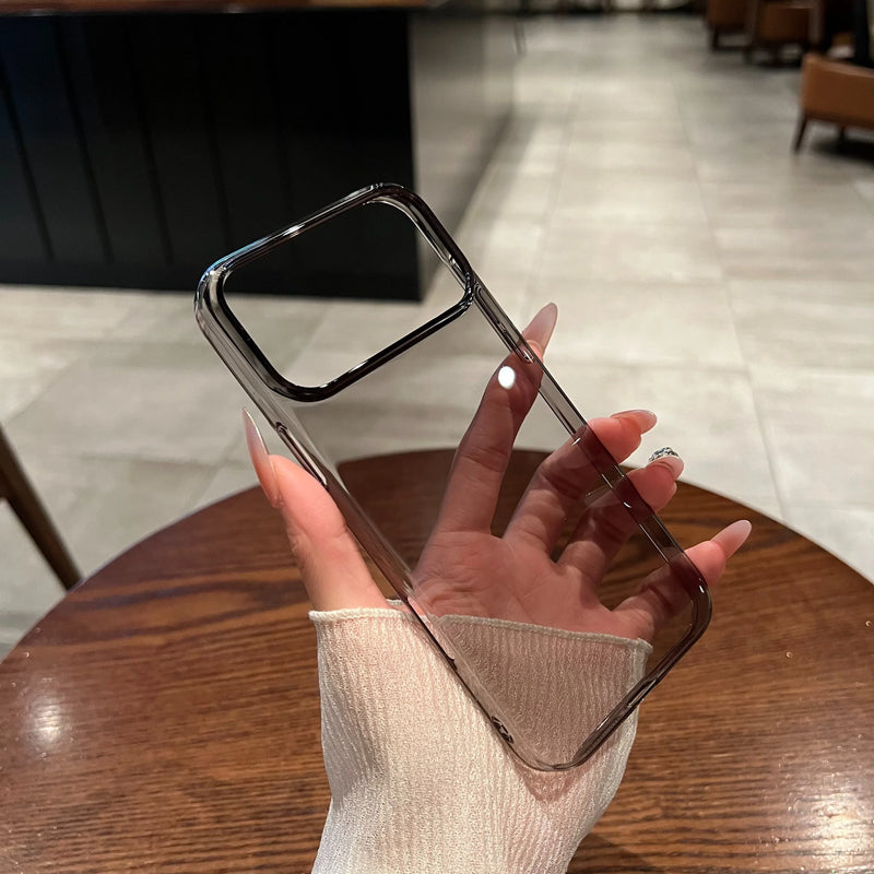 Case Ultra Clear Exclusive - Linha 17 do iPhone (Não amarela)