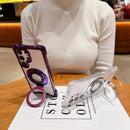 Case Clear Anti impacto com suporte MagSafe - Samsung