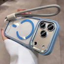 Case 3 em 1: Capa + Peliculas para as cameras + Alça de pulso (Opcional)