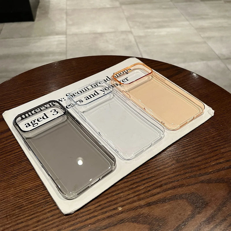 Case Ultra Clear Exclusive - Linha 17 do iPhone (Não amarela)