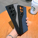 Case Dupla Proteção com Couro Plutônio - Samsung