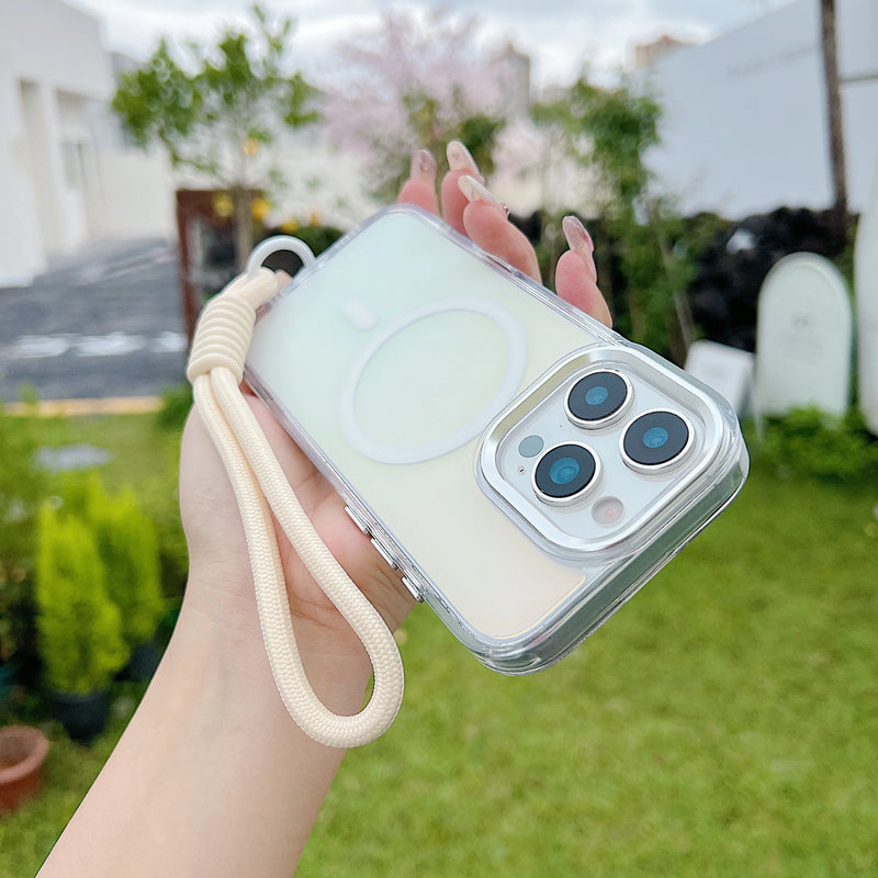 Case I Glass Gradiente + Porta Pulso (O uso do Porta Pulso é Opcional, vai separado) *Clique nas estrelas abaixo para ver os comentários*