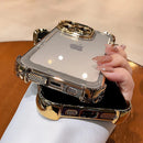 Case Clear com bordas anti impacto e proteção das lentes