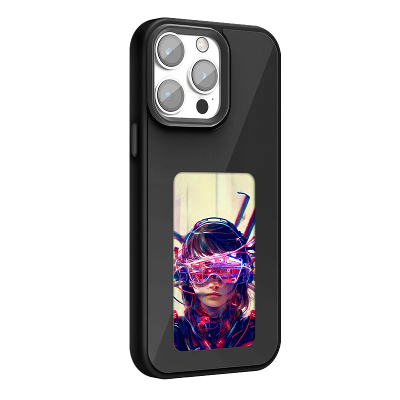 Case com Display NFC - Troque sua foto há qualquer momento