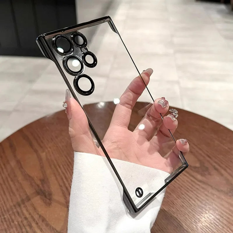 Case Ultrafina 0.02 mm | Com proteção nas lentes