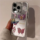 Capa Butterfly 3D + chaveiro - iPhone