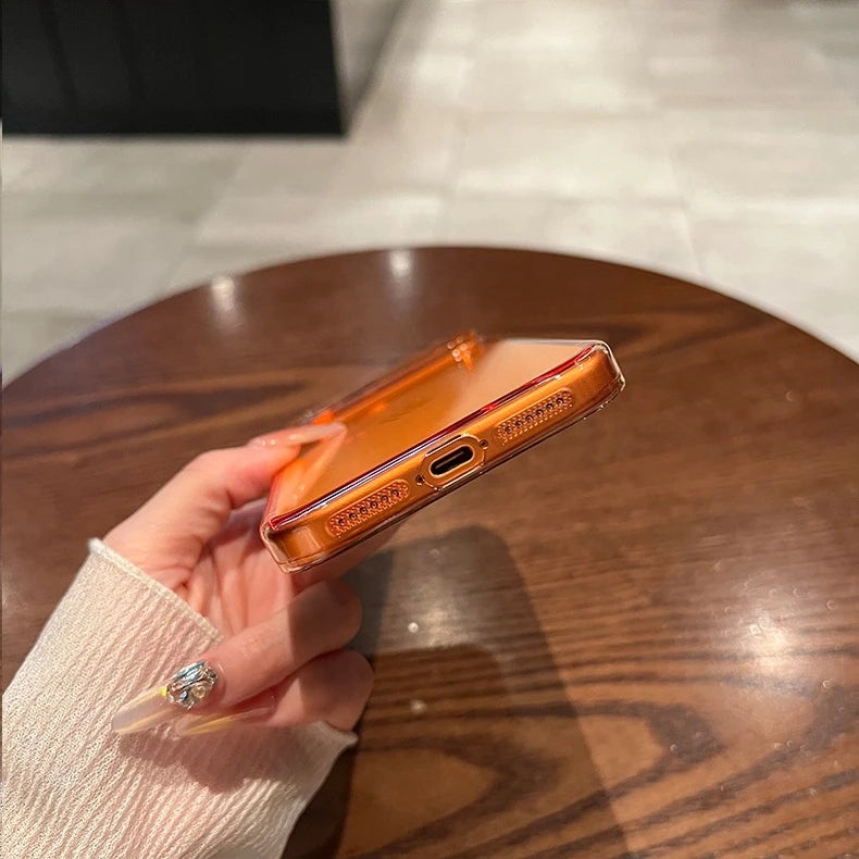 Case Ultra Clear Exclusive - Linha 17 do iPhone (Não amarela)