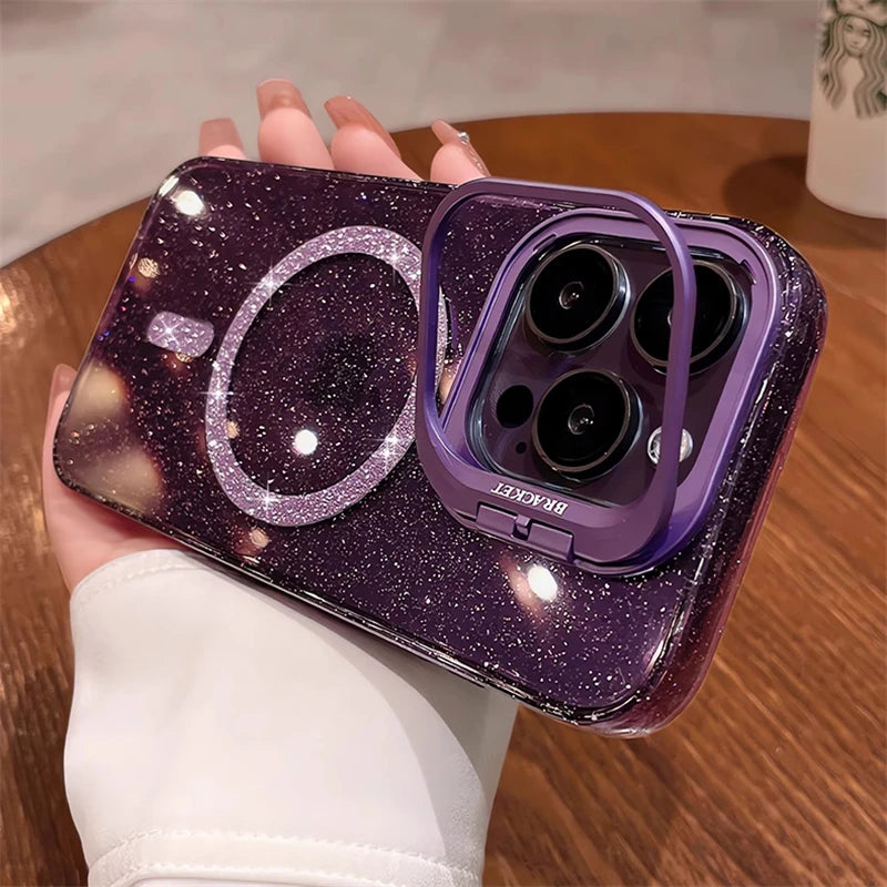 Case Slim com Estrutura Metálica - Muito Glitter