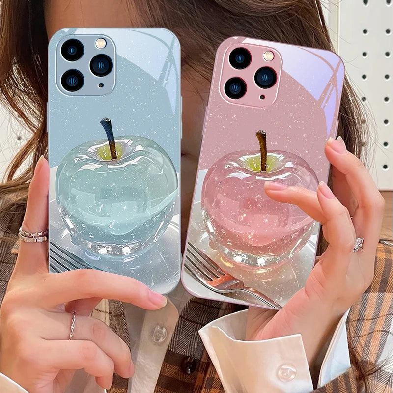 Case Cristal Apple | Luxo