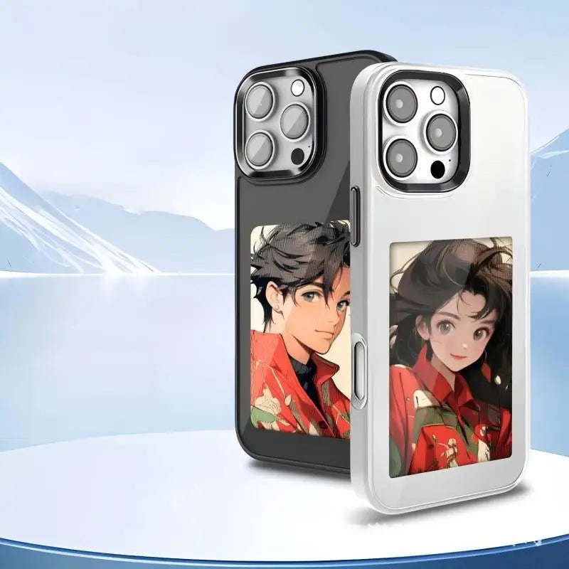 Case com Display NFC - Troque sua foto há qualquer momento