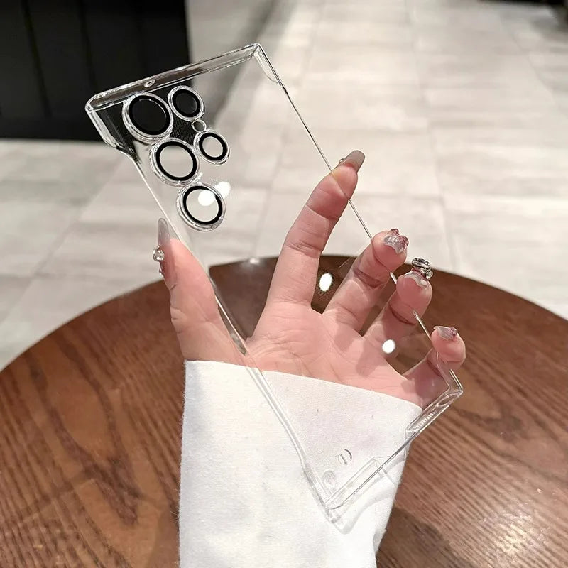 Case Ultrafina 0.02 mm | Com proteção nas lentes