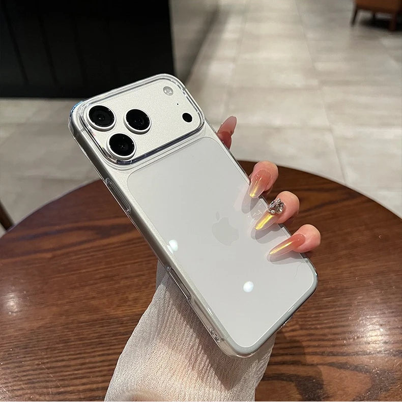 Case Ultra Clear Exclusive - Linha 17 do iPhone (Não amarela)