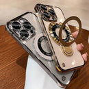 Case Ultrafina 0.3mm | Com proteção nas lentes e Anel para Suporte e MagSafe