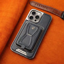 Case mais Carteira em couro