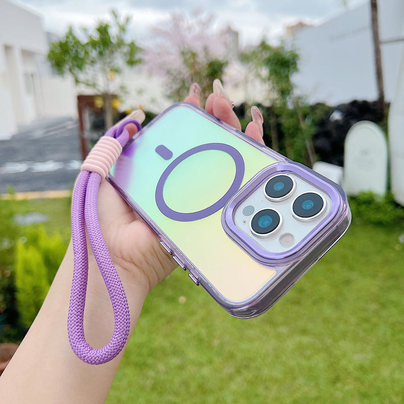 Case I Glass Gradiente + Porta Pulso (O uso do Porta Pulso é Opcional, vai separado) *Clique nas estrelas abaixo para ver os comentários*
