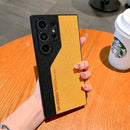 Case Dupla Proteção com Couro Plutônio - Samsung