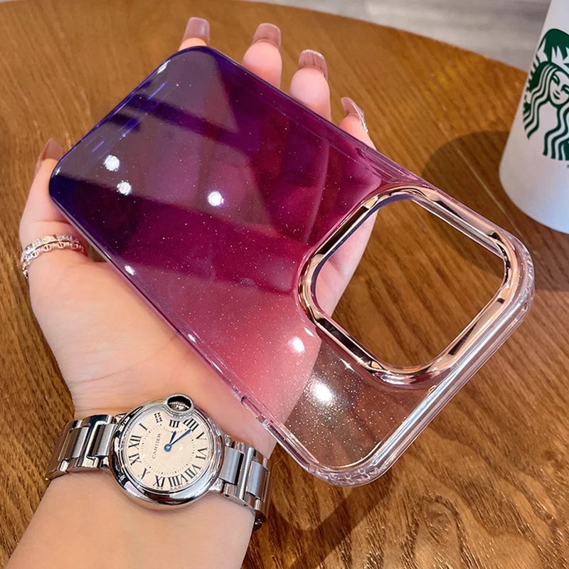 Case Gradiente Ultra Gloss - Do iPhone 11 ao 16 Pró Max