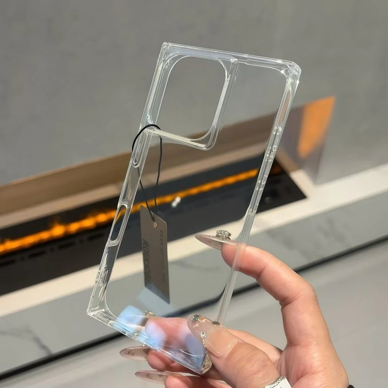 Case Clear Borda Reta - ULTRA ANTI IMPACTO