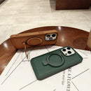 Case de Couro Plutonio c/ MagSafe - iPhone