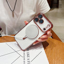 Case | Capinha Slim transparente PU com magsafe e proteção das lentes - Linha 17 iPhone