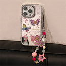 Capa Butterfly 3D + chaveiro - iPhone