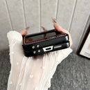 Case | Capa Linha Z Flip em Couro com anel e suporte magsafe