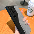 Case Dupla Proteção com Couro Plutônio - Samsung