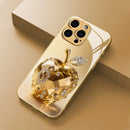Case Cristal Espelhada Maçã Diamante - iPhone