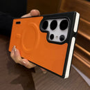 Case de Couro Matte com Magsafe - Samsung