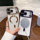 Case | Capinha Slim transparente PU com magsafe e proteção das lentes - Linha 17 iPhone