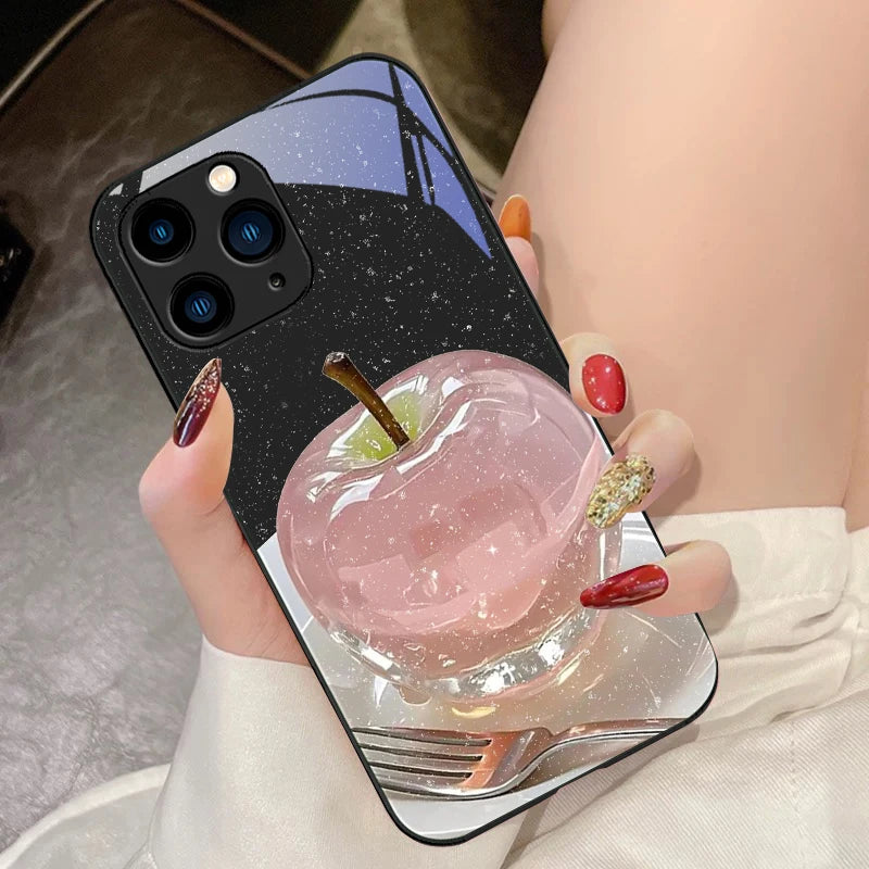 Case Cristal Apple | Luxo
