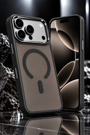 Case Magnética Translúcida Anti impacto - iPhone