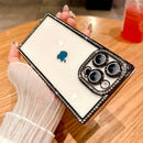 Case | Capa Retangular Diamente - iPhone