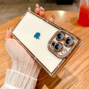 Case | Capa Retangular Diamente - iPhone