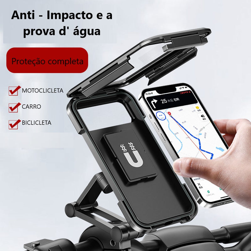 Suporte Universal á Prova d' Água P/ Motocicleta 360 Graus